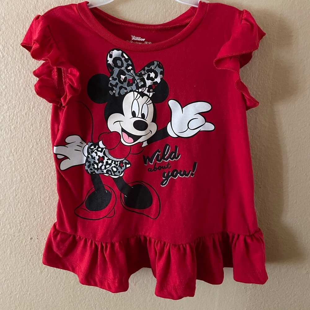 Minnie mouse shirt 4 pack